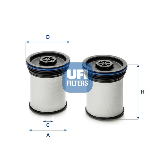Ufi kraftstofffilter 047 00 - ufi, 26.047.00