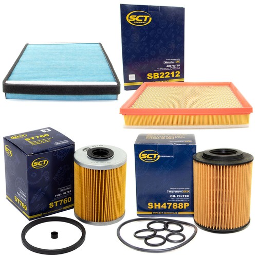 Filter set sct kraftstoff - filter, kraftstoff-